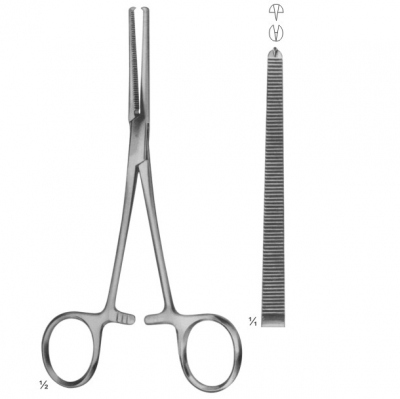 vessel clips, bulldog clamps haemostatic forceps