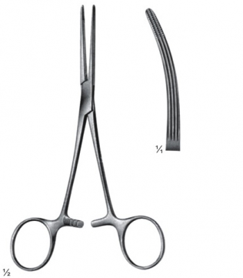 vessel clips, bulldog clamps haemostatic forceps