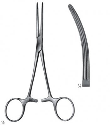 vessel clips, bulldog clamps haemostatic forceps