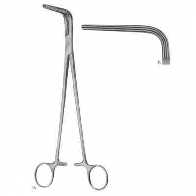 ligature, hysterectomy, compression forceps